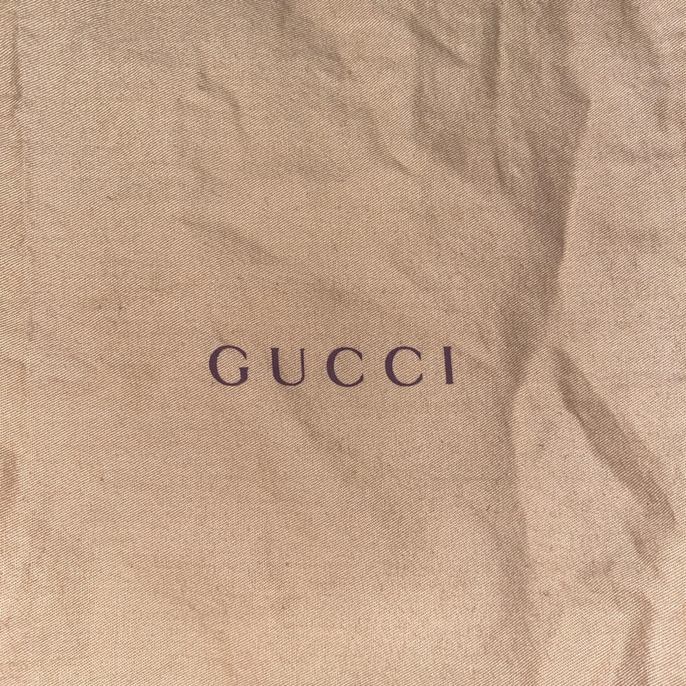 gucci drawstring dust bag